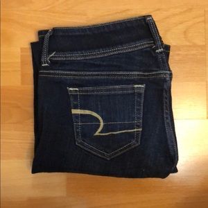 American eagle slim boot cut jeans size 0